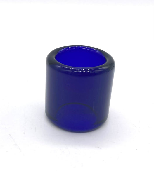 Glass Guitar Slide - Mini - "Brilliant Blue"