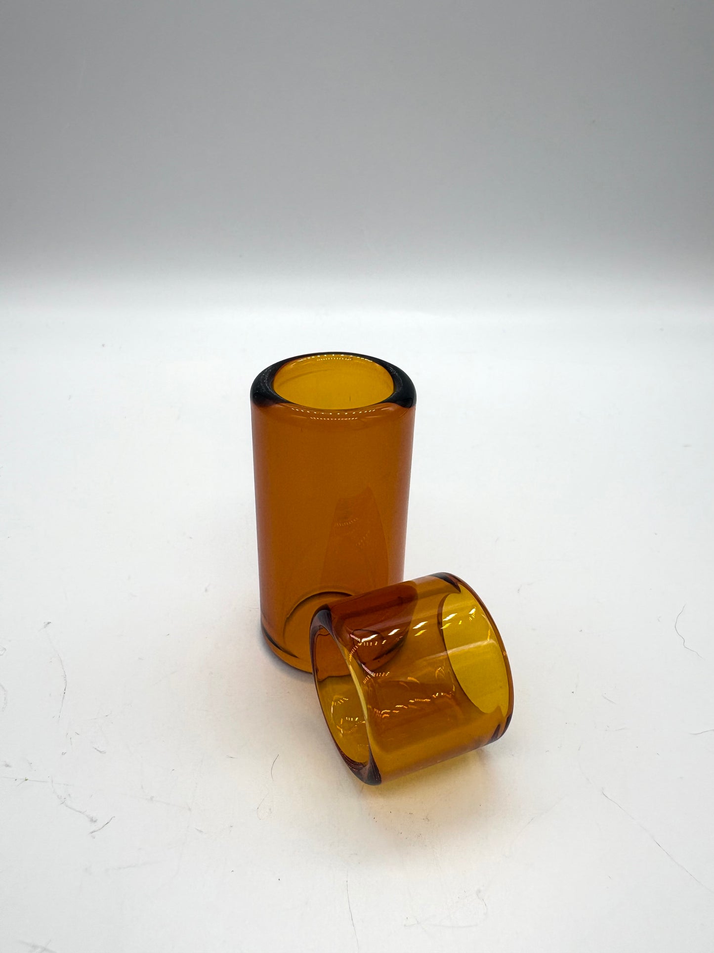 Glass Guitar Slide Autumn Fire