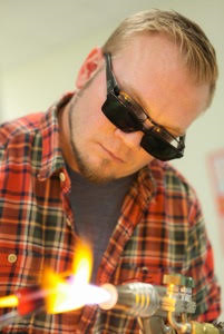 Glass Guitar Slide - Mini - "Butterscotch"