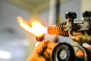 Glass Guitar Slide - Mini - "Smoke"