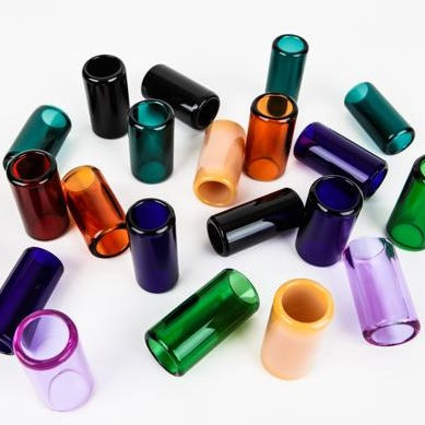 Glass Guitar Slide - Brilliant Blue