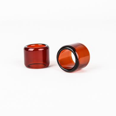 Glass Guitar Slide - Mini - "Root Beer"