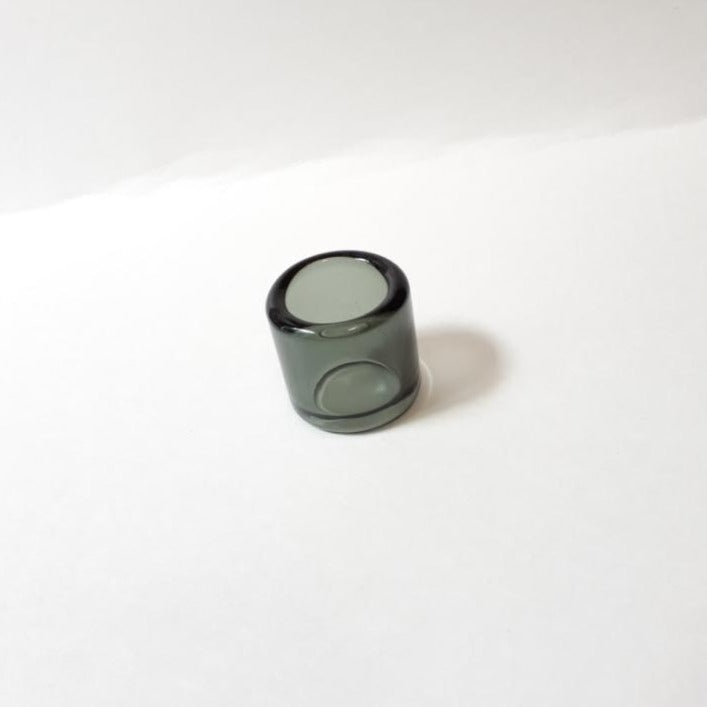 Glass Guitar Slide - Mini - "Smoke"