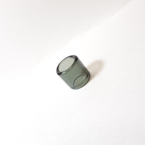 Glass Guitar Slide - Mini - "Smoke"