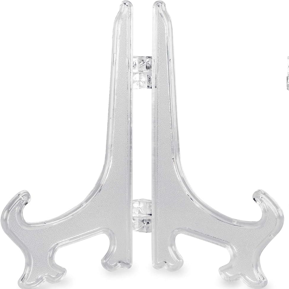 Clear display stand