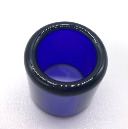 Glass Guitar Slide - Mini - Brilliant Blue