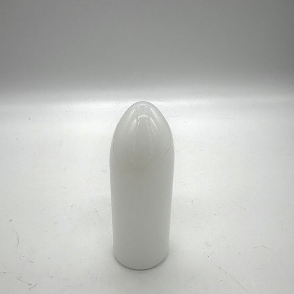 Glass Guitar Slide - Torpedo Tip - "Snow"