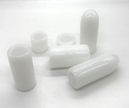 Glass Guitar Slide - Torpedo Tip - Snow