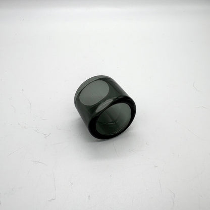 Glass Guitar Slide - Mini - Smoke
