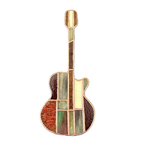 Stained Glass Guitar Copper