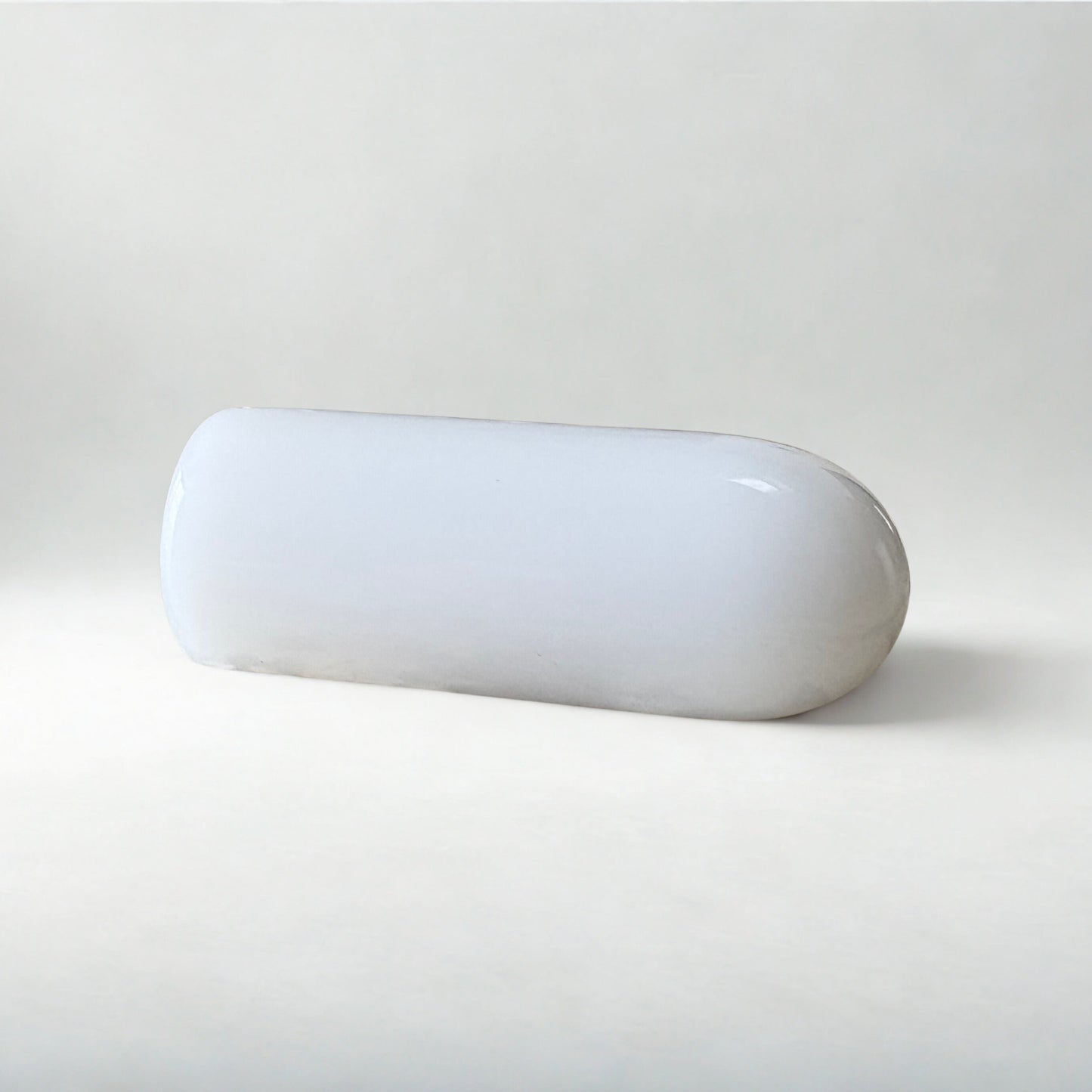 Glass Guitar Slide - Marble Tip - Snow