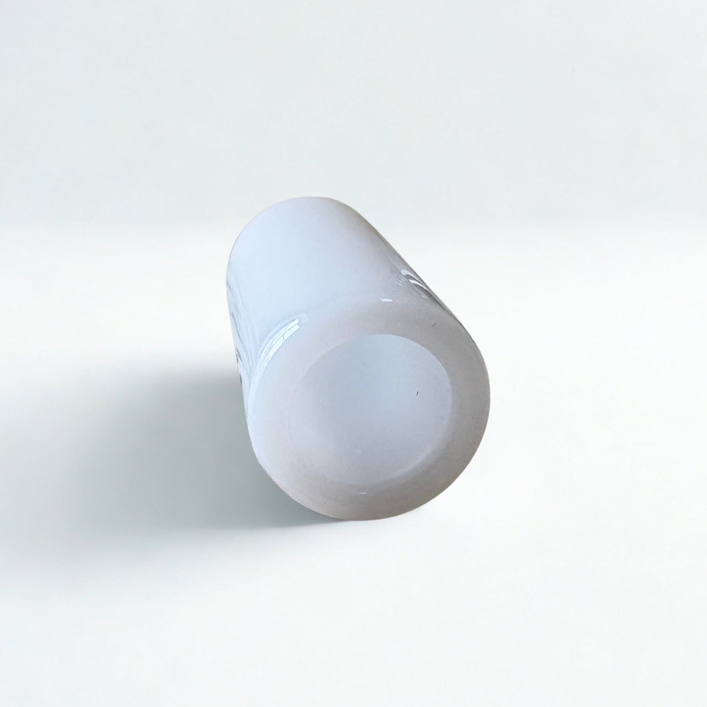 Glass Guitar Slide - Marble Tip - Snow