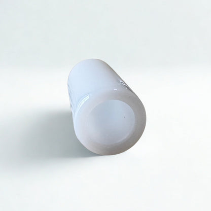 Glass Guitar Slide - Marble Tip - Snow