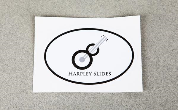Harpley Slides Bumper Stickers