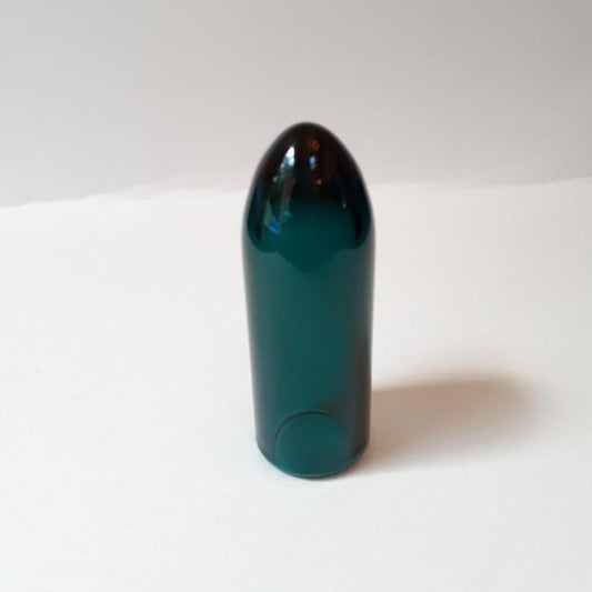 Glass Guitar Slide - Torpedo Tip - Ocean Blue